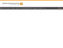 Tablet Screenshot of dreiss.de